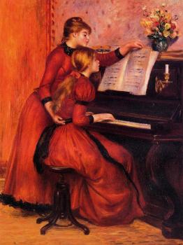 Pierre Auguste Renoir : The Piano Lesson